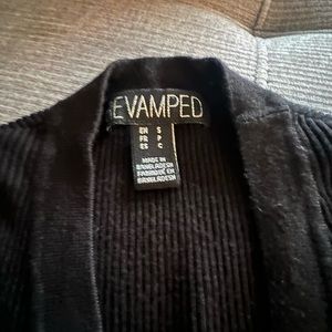 Black Cardigan With front buttons